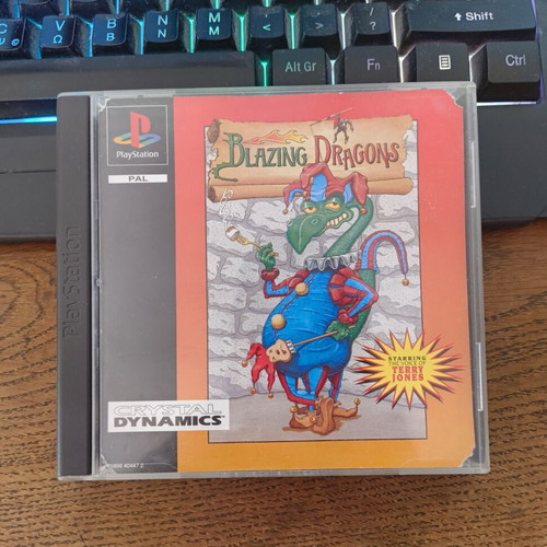 Blazing Dragons PS1 used adventure game