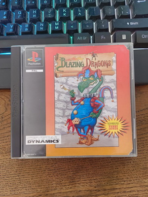 Blazing Dragons PS1 used adventure game