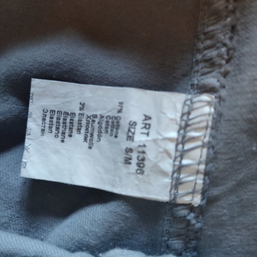 Slouchy paperbag women's pants size S/M like new gray