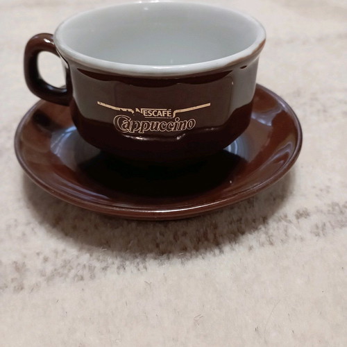 Collectible Cappuccino Nescafé cup new 30 years old