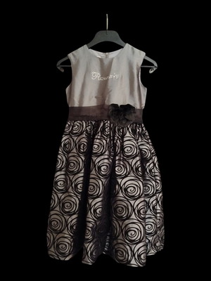 Raxevsky dress, black and grey, size 10 years