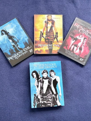Resident Evil trilogy DVD like new with subtitles