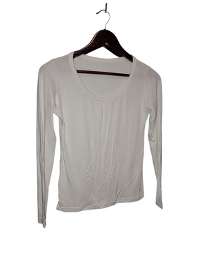 Simple white small t-shirt like new, warm