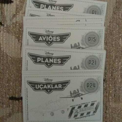 Panini Planes (Airplanes) children's collection new