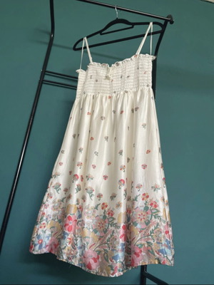 Pepe Jeans Silk Dress 100% silk, new, white multicolor