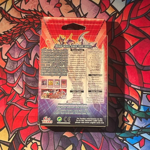 hero strike deck yugioh Yu-Gi-Oh! - Structure 4 Super Rares YuGiOh HERO Strike Structure Deck