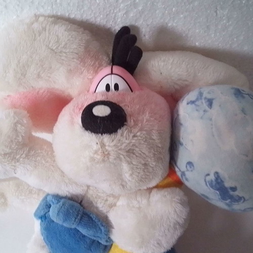 Mouse Diddl Thomas Goletz plush used with rattle