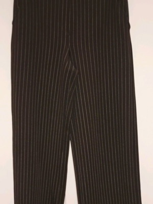 Bershka striped black and white medium pants like new