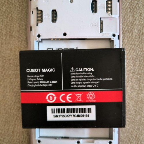 Cubot Magic 4G 3GB/16GB Dual Sim used black smartphone