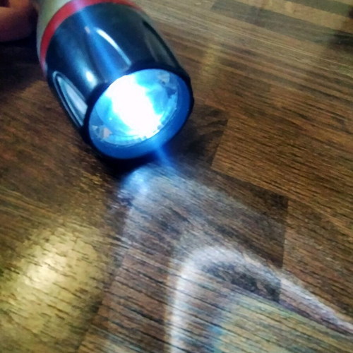 Varta handle lamp used