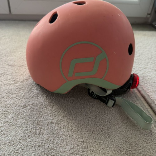 Scoot & Ride Kids Helmet Peach used