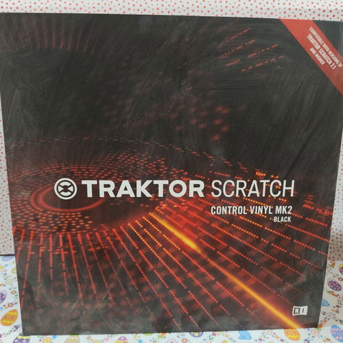 Traktor Scratch Control Vinyl MK2 Black like new