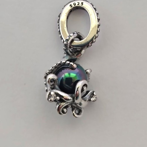 Charm Ursula Silver S925 with purple pearl