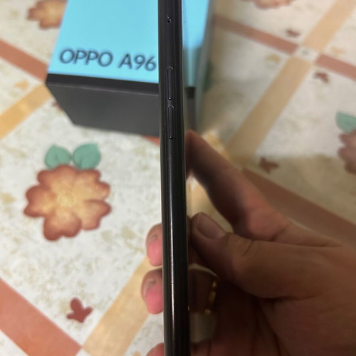 Oppo A96 smartphone like new, 128GB, Dual SIM, black