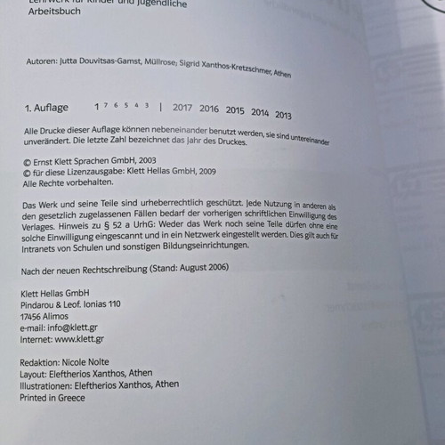 Das neue Deutschmobil 1 workbook used, German