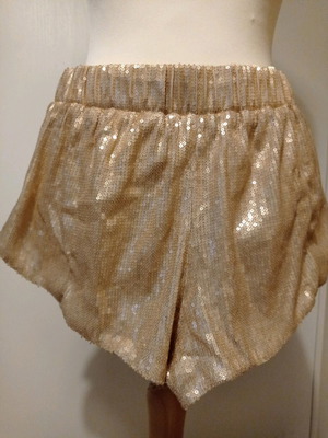 Sequin shorts used A-Style