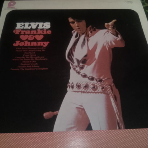 Elvis Presley Frankie & Johnny vinyl like new, rock