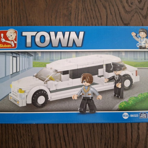 Sluban Town M38-B0323 used, 135 pieces compatible with Lego