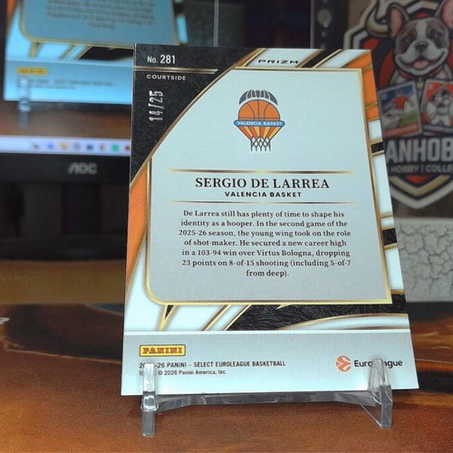 Panini Select EuroLeague 2025-26 Base Concourse Cards Lot 65, 100 cards