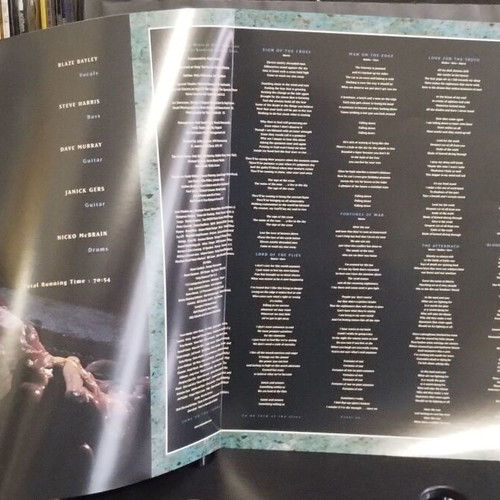 Iron Maiden The X Factor 2LP reissue 2017, like new, signed