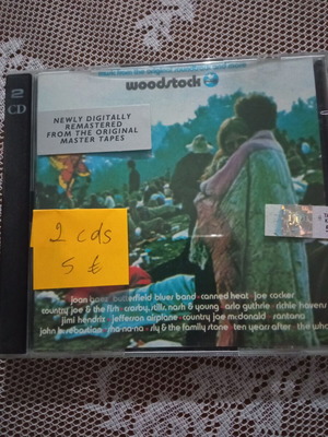 Διπλό CD Woodstock σαν καινούργιο, rock