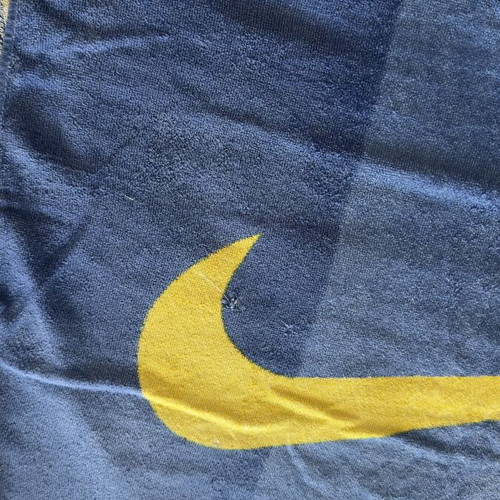 Nike beach towel used