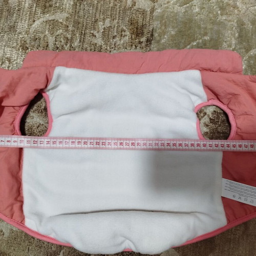Furry Paws dog jacket new, pink winter wear