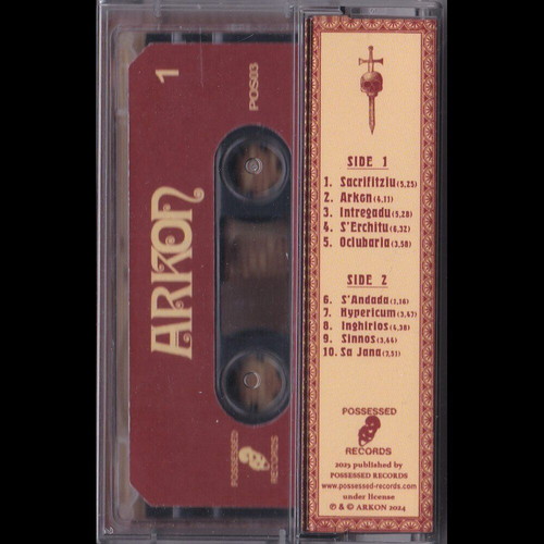 Arkon cassette new, metal