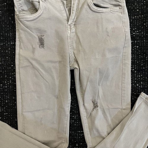 Jeans woman size small, like new, white