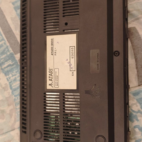 Atari 2600 and Sega Mega Drive 2 consoles