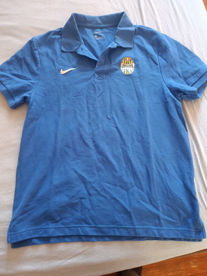 Nike Hellas Verona FC Polo Shirt used, size L, royal blue