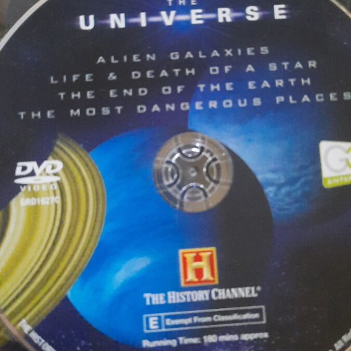 The Universe History Channel DVD like new, 2 of 3 DVDs