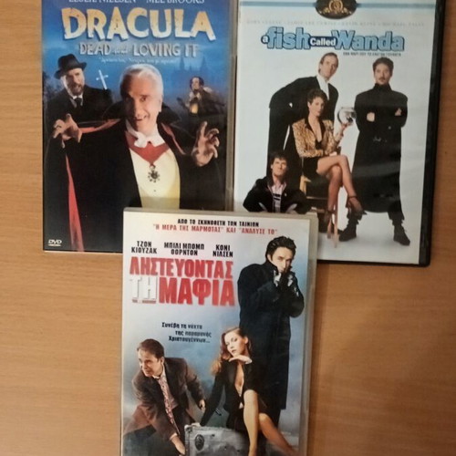 Comedy movies pack of 3 like new
