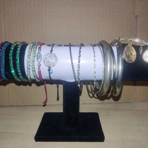 Glamour jewellery box like new, multicolored