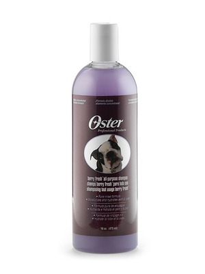 Oster Berry Fresh Dog Shampoo 473ml new
