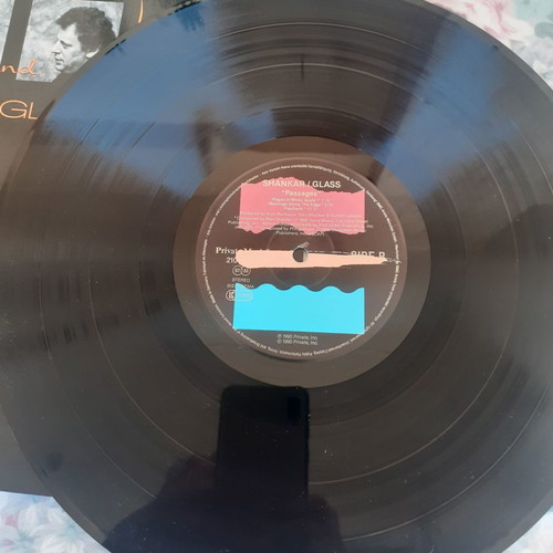 Passages LP used by Ravi Shankar and Philip Glass