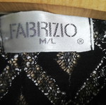 Summer shirt M/L, black patterned