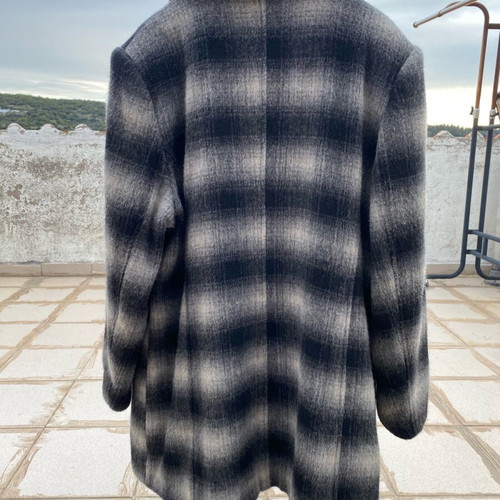 Outerwear used black and gray, size 56