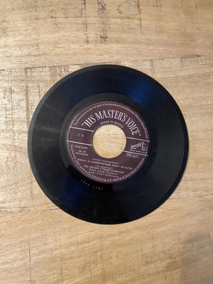 His Master's Voice 45άρι δίσκος 7PG 3471 σαν καινούργιο, ελληνικό λαϊκό
