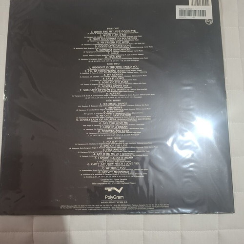 Demis Roussos The Golden Hits 1990 vinyl original 2 LPs brand new