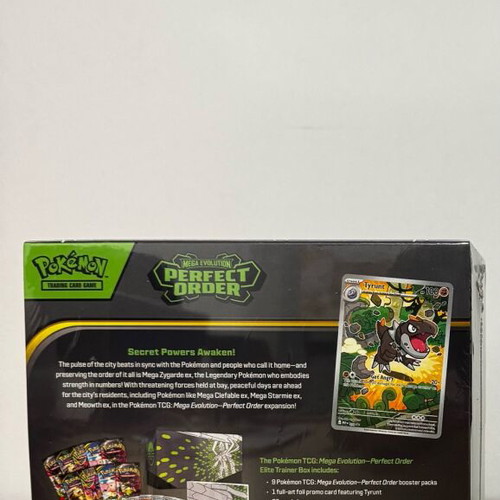 Pokemonme03 Perfect Order Elite Trainer Box new