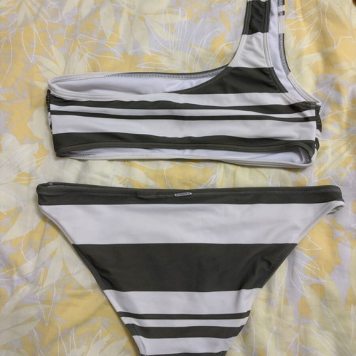 Γυναικείο μαγιό Abercrombie and Fitch σαν καινούργιο, άσπρο, Small