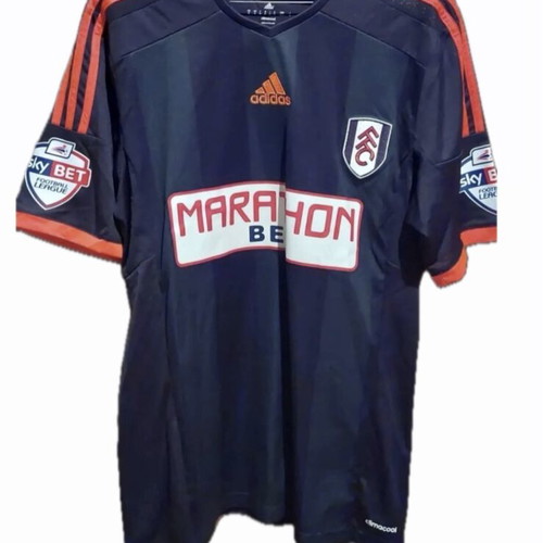 Fulham FC Stafylidis match worn jersey used, authentic, size large 2014/15
