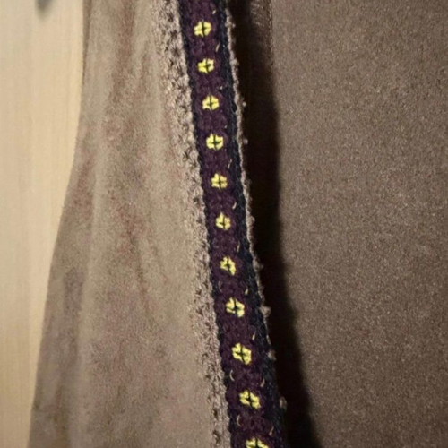 Brown boho top Iso size M like new