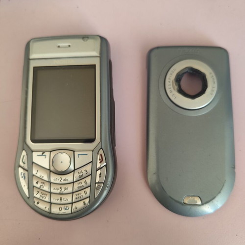 Nokia 6630 used mobile phone without charger and battery with memory card