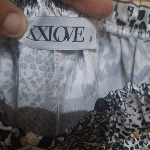 XXLOVE set of 3 pieces satin fabric, like new