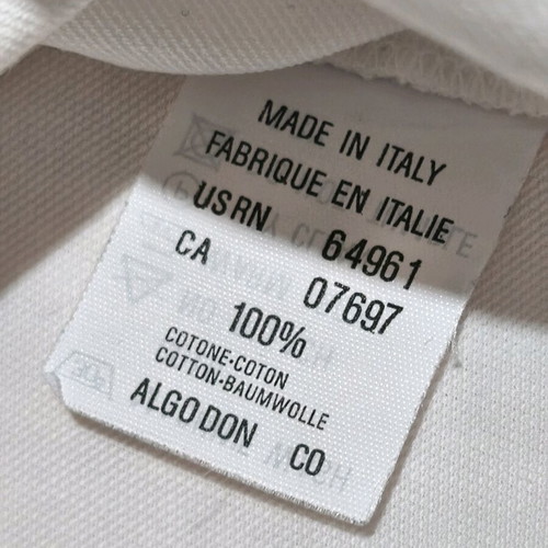 Vintage Benetton white cotton blouse size M like new