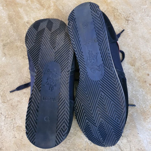 U.S. Polo Assn. Sneakers size 42 like new, blue men's shoes