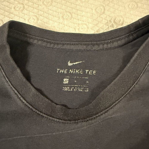 Nike short sleeve shirt used, black, size M