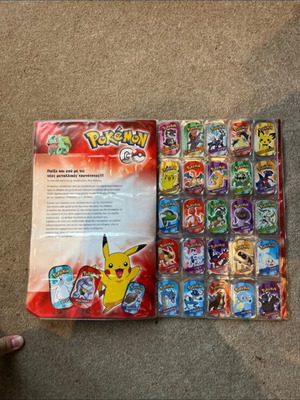Άλμπουμ Pokémon σαν καινούργιο με τάπες